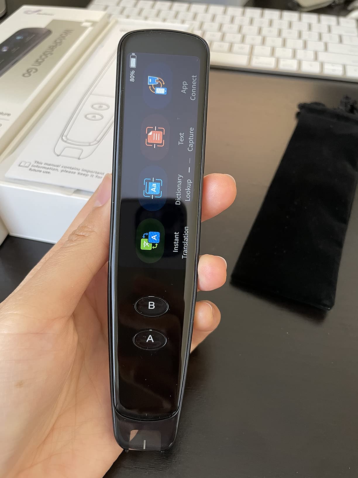 WorldPenScan Go 翻訳機 なぞってデジタル化！ペン型翻訳スキャナー「WorldPenScan Go